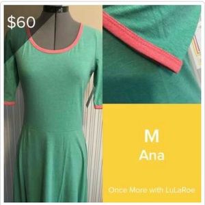 Lula Roe Ana Long Maxi Dress